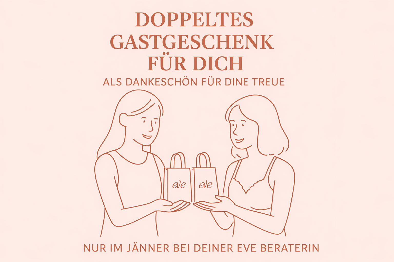 Jänner-Special bei eVe Dessous - DOPPELTES GastgeberInnengeschenk