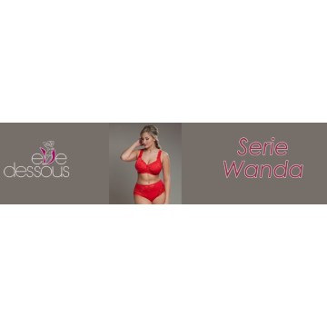 Sonderserie Wanda in den Farben rot und nude