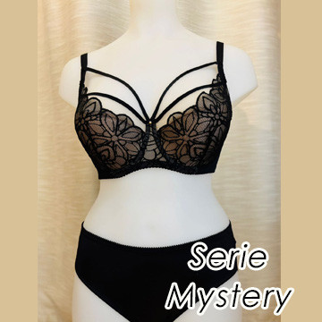 Elegante Serie Mystery in schwarz neu bei eVe Dessous